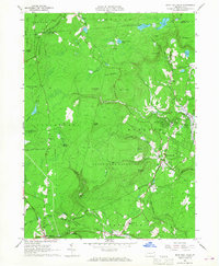 Buck Hill Falls 1966 topographic map thumbnail