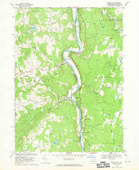 Damascus 1968 topographic map thumbnail