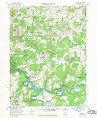 Dayton 1968 topographic map thumbnail