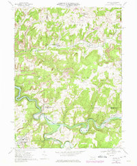 Dayton 1968 topographic map thumbnail