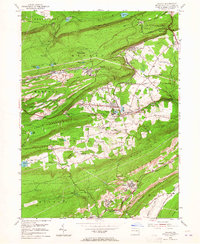 Delano 1954 topographic map thumbnail