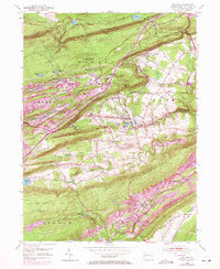 Delano 1954 topographic map thumbnail
