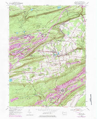 Delano 1954 topographic map thumbnail