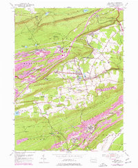 Delano 1954 topographic map thumbnail