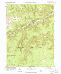 Dents Run 1969 topographic map thumbnail