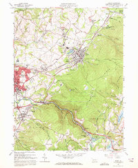 Derry 1964 topographic map thumbnail