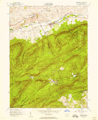 Dickinson 1952 topographic map thumbnail
