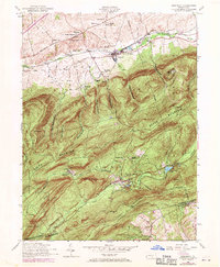 Dickinson 1952 topographic map thumbnail