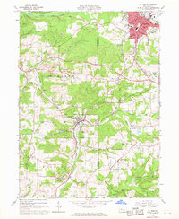 Du Bois 1966 topographic map thumbnail