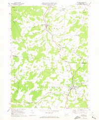 Dushore 1969 topographic map thumbnail