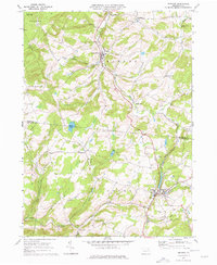 Dushore 1969 topographic map thumbnail