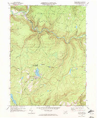 Eagles Mere 1969 topographic map thumbnail