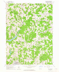 East Butler 1964 topographic map thumbnail