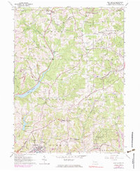 East Butler 1964 topographic map thumbnail