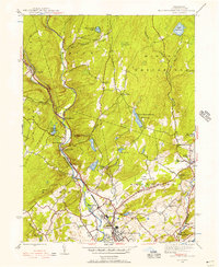 East Stroudsburg 1944 topographic map thumbnail