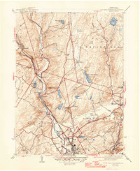 East Stroudsburg 1947 topographic map thumbnail