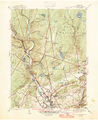 East Stroudsburg 1947 topographic map thumbnail