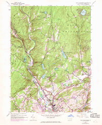 East Stroudsburg 1944 topographic map thumbnail