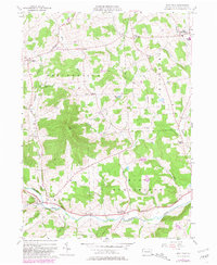 East Troy 1957 topographic map thumbnail