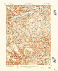 Elkland 1900 topographic map thumbnail