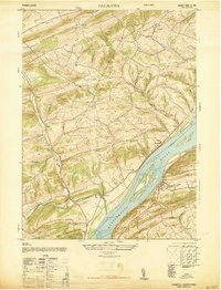 Dalmatia 1947 topographic map thumbnail