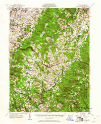 Donegal 1957 topographic map thumbnail