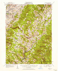 Donegal 1957 topographic map thumbnail