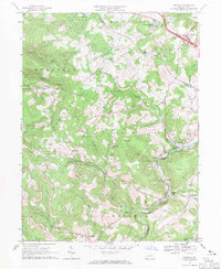 Donegal 1967 topographic map thumbnail