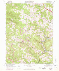 Donegal 1967 topographic map thumbnail