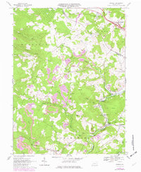 Donegal 1967 topographic map thumbnail