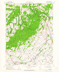 Dover 1963 topographic map thumbnail