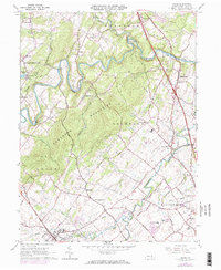 Dover 1963 topographic map thumbnail