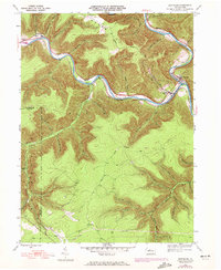 Driftwood 1945 topographic map thumbnail