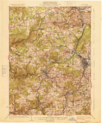 Du Bois 1924 topographic map thumbnail