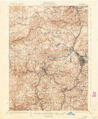 Du Bois 1924 topographic map thumbnail