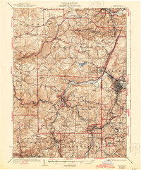Du Bois 1924 topographic map thumbnail