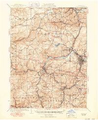 Du Bois 1924 topographic map thumbnail
