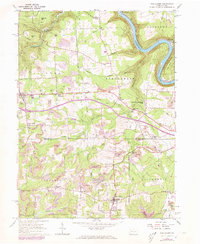 Eau Claire 1963 topographic map thumbnail