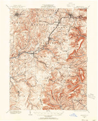 Ebensburg 1902 topographic map thumbnail