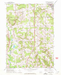 Edinboro South 1968 topographic map thumbnail