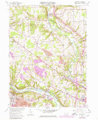 Edinburg 1958 topographic map thumbnail
