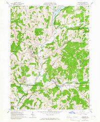 Elderton 1964 topographic map thumbnail