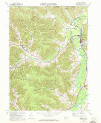 Eldred 1969 topographic map thumbnail
