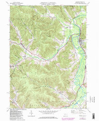 Eldred 1969 topographic map thumbnail