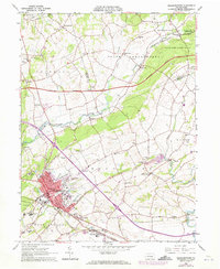 Elizabethtown 1964 topographic map thumbnail