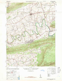 Elizabethville 1947 topographic map thumbnail