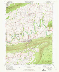 Elizabethville 1969 topographic map thumbnail