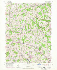 Hackett 1953 topographic map preview