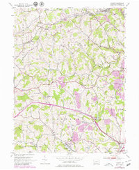 Hackett 1953 topographic map preview