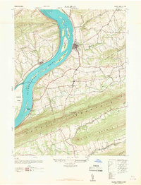 Halifax 1947 topographic map thumbnail